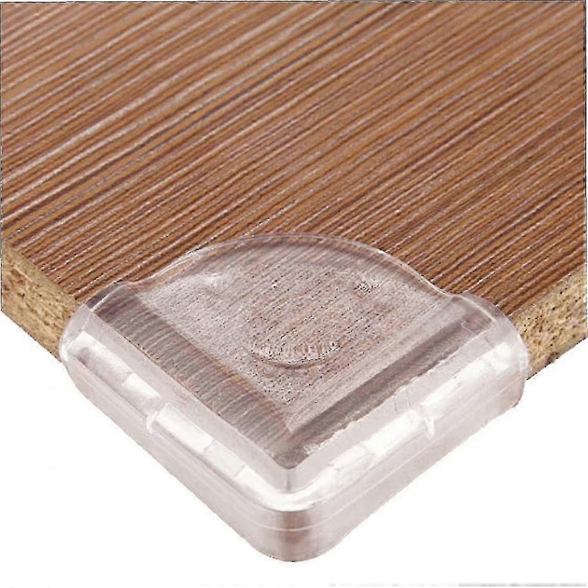 Lot de 12 protections d'angle de table transparentes anti-collision pour bébé
