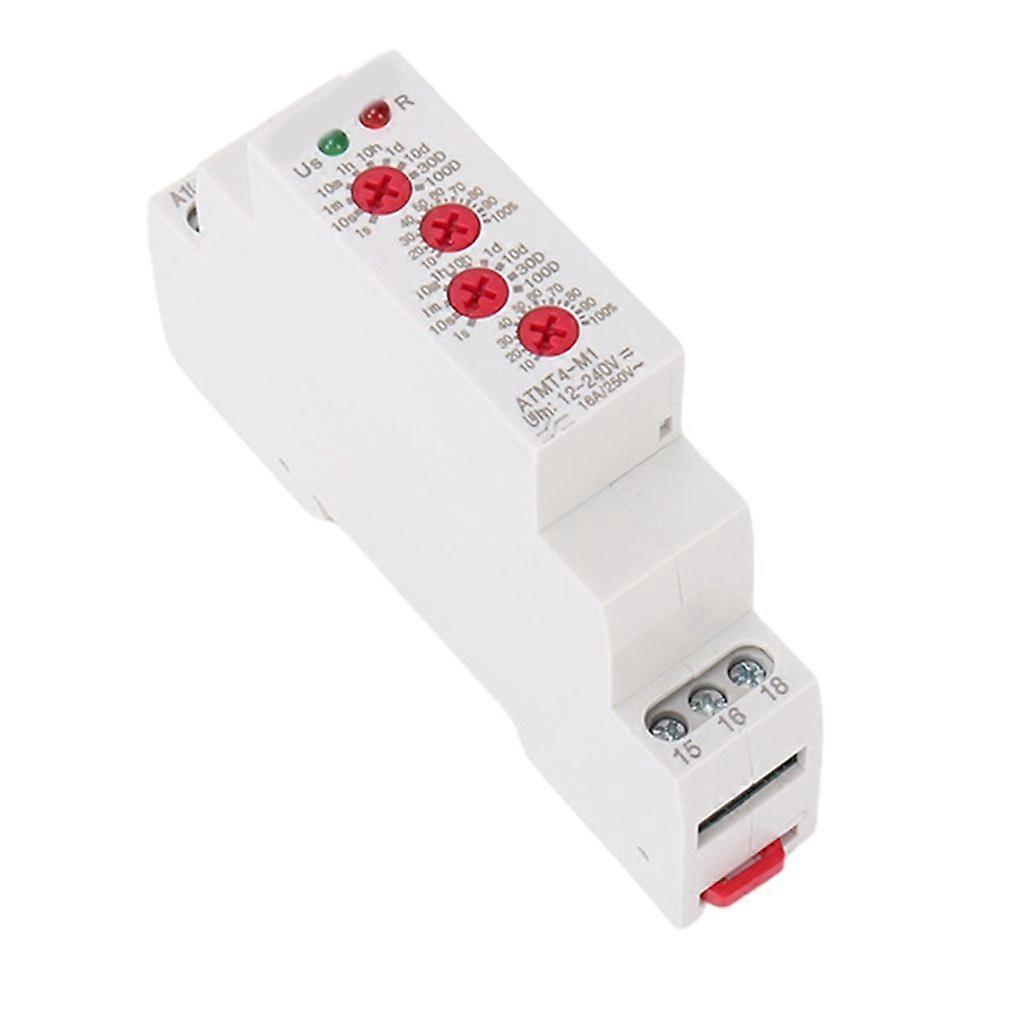 Space Saving Time Relaying for Building Automation and Controlled Systems