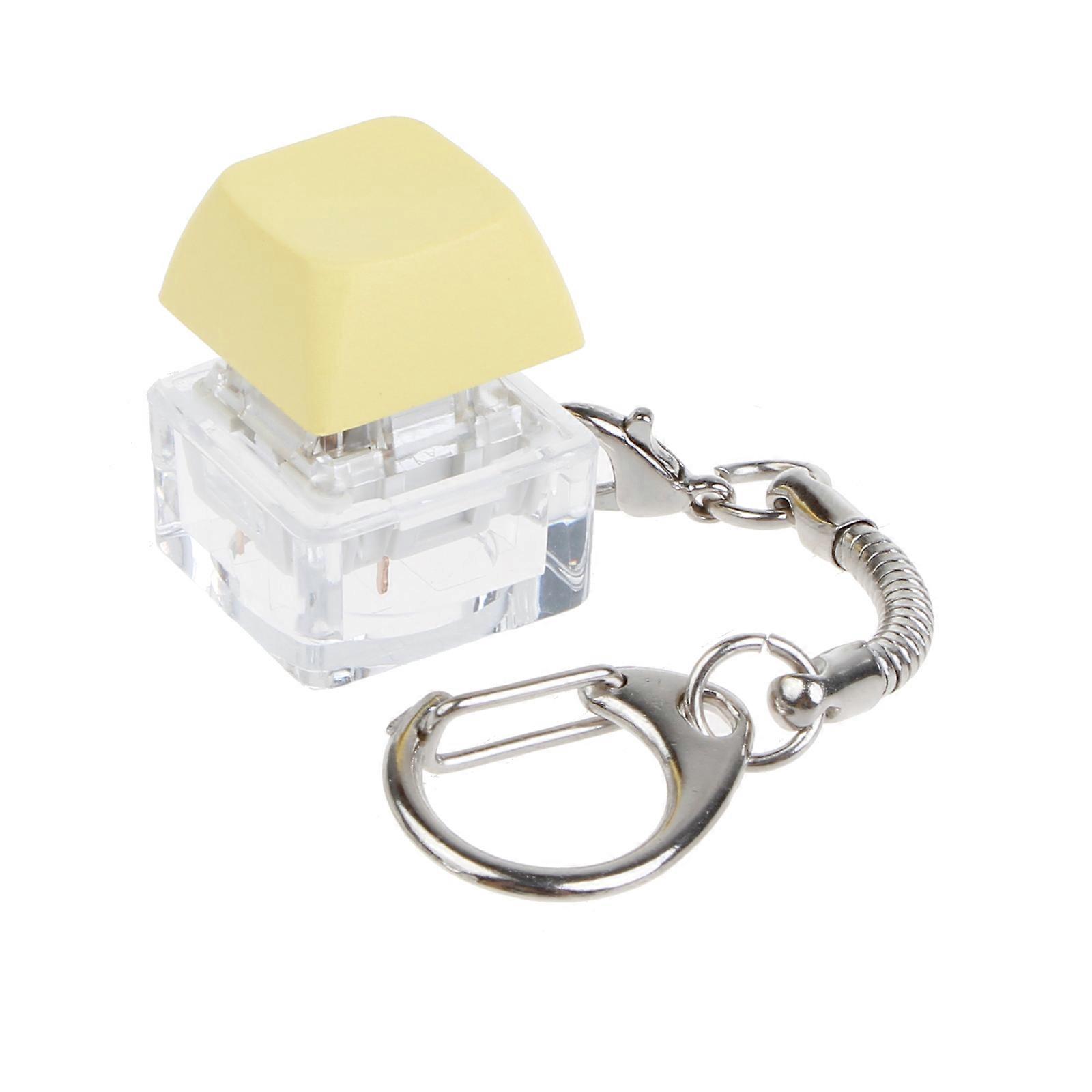 Keyboard MX Switch Tester Shaft Tester with Colorful Keycap Mechanical Keyboards 1Key Switch Testing Tool  Yellow