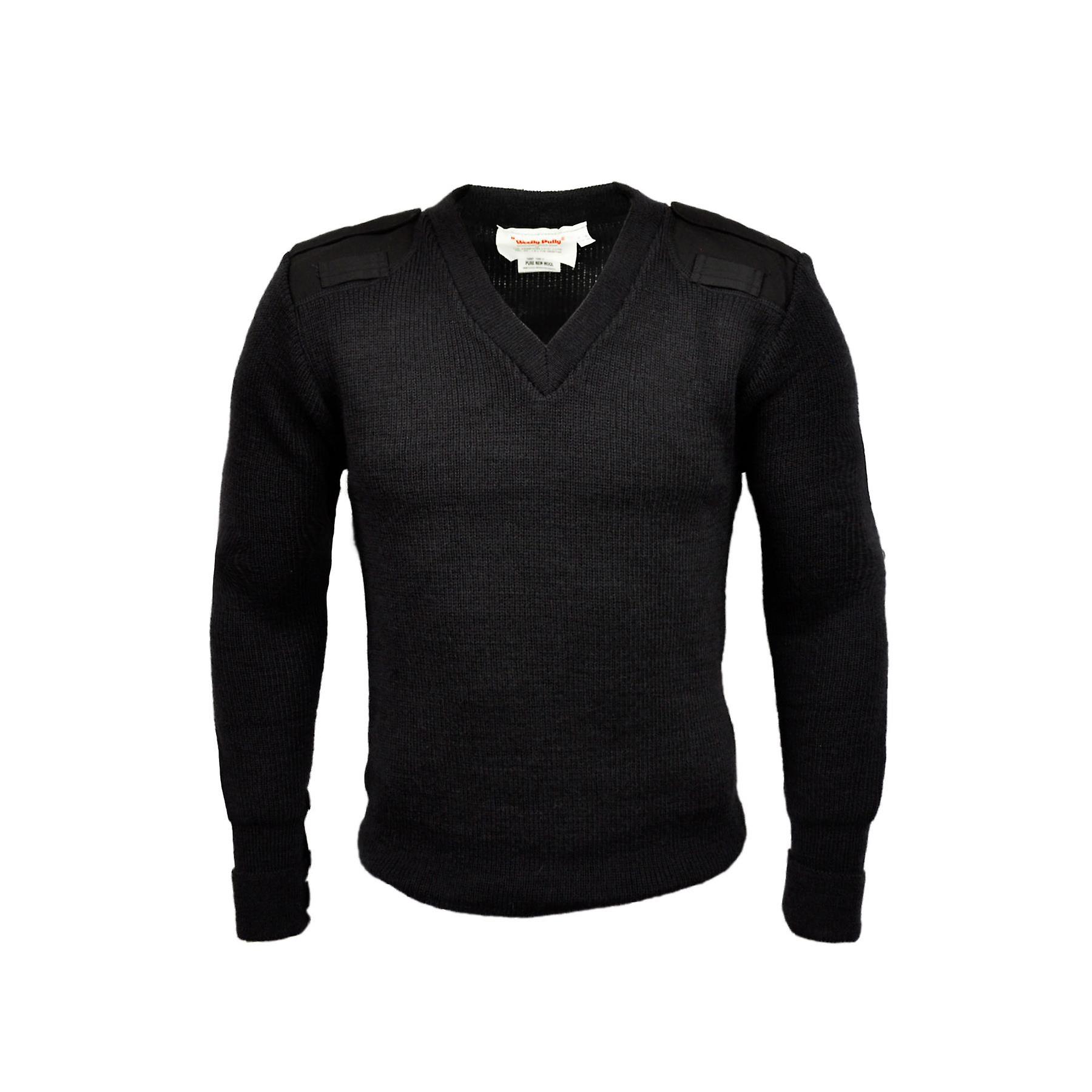 British Wool Army Jumper Pullover Outdoor Security