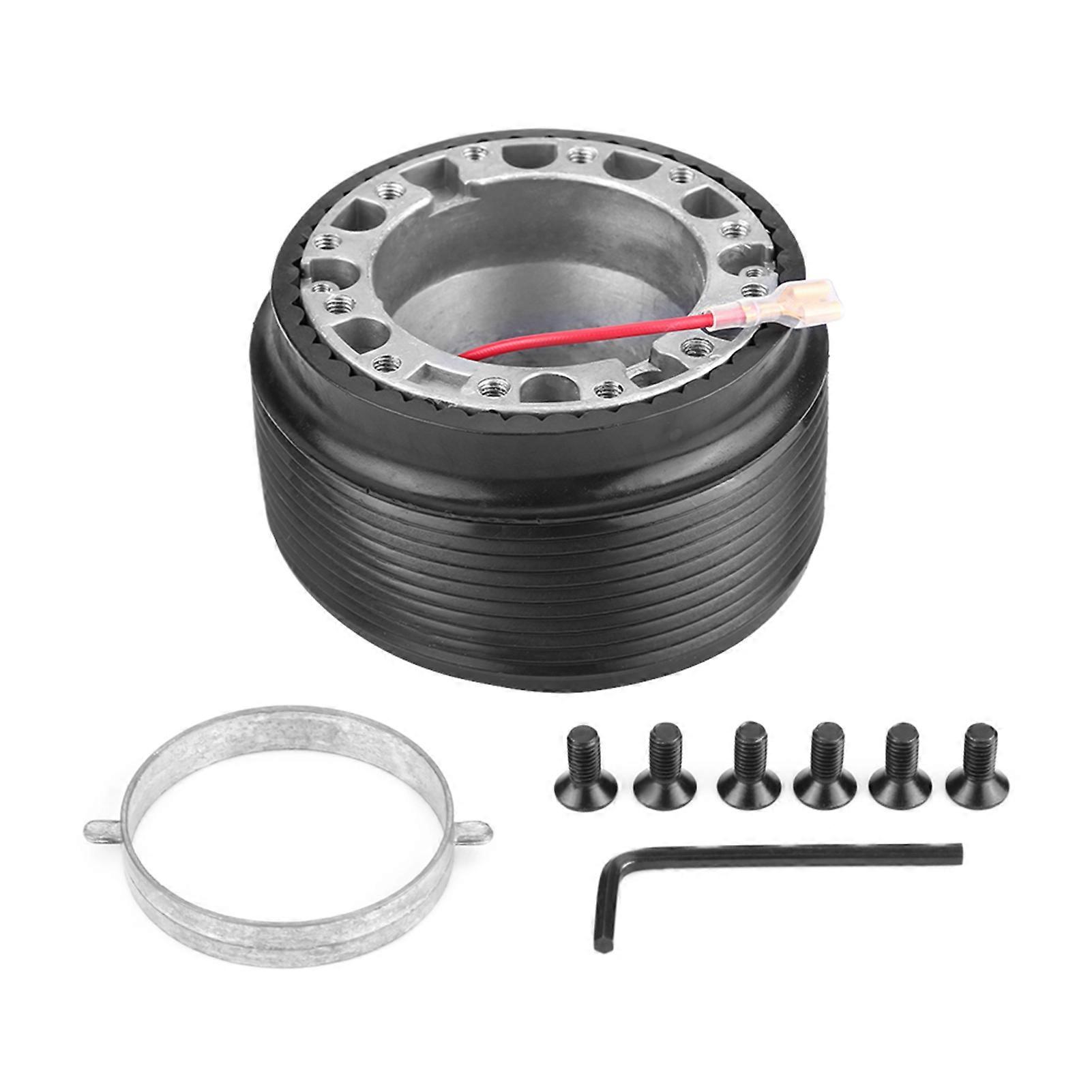 Aluminum 6-Bolt Hole Steering Steering Wheel Adapter for MAZDA 323 MIATA MX3 MX5 MX6