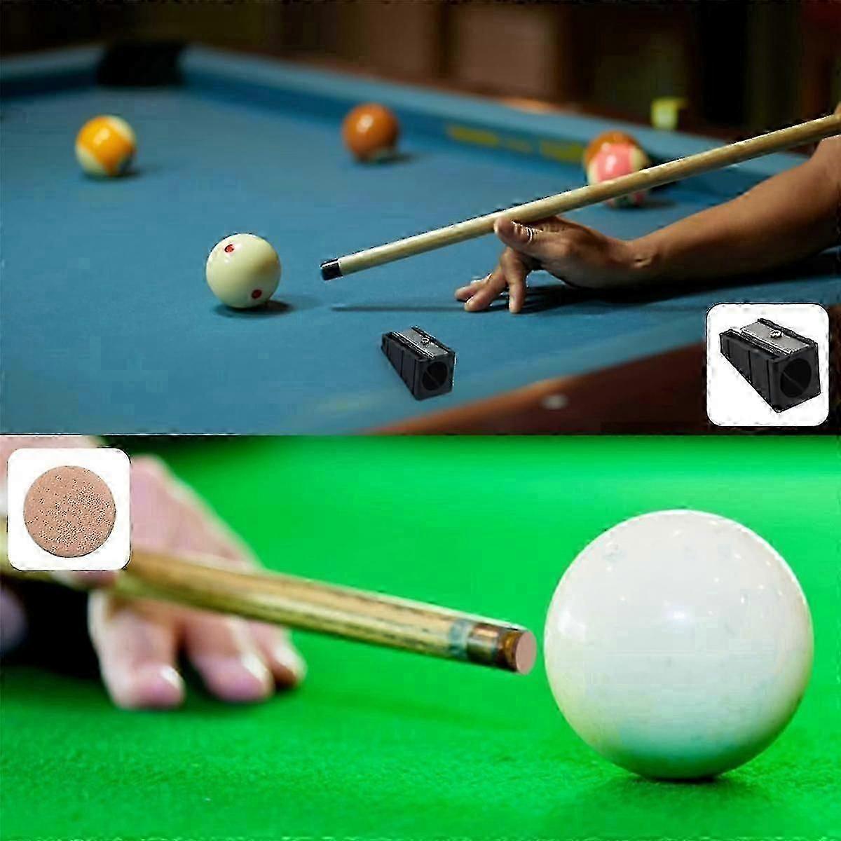 Billardqueue-Reparaturset, 2 Queueklemmen, 10 Queuespitzen, 2 Poolkugelformer, 2 Queuespitzen-Trimmer Billardqueue-Reparaturteil