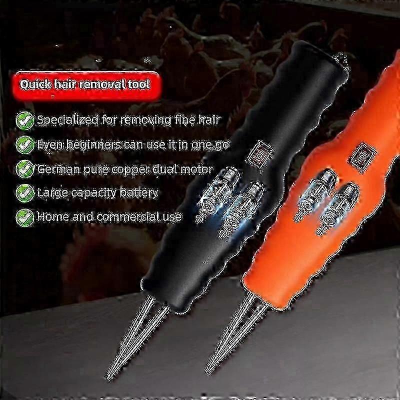 Electric Chicken Feather Plucker Rechargeable Small Poultry Plucking Machine