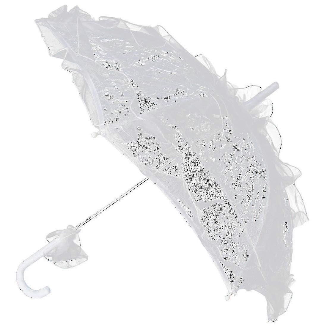Bud Silk Lace Wedding Parasol