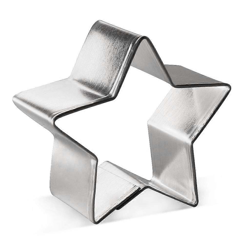 Star Five Point Cookie Cutter 2 Inch –Tin Plated Steel Cookie Cutters – Star Five Point Cookie Mold