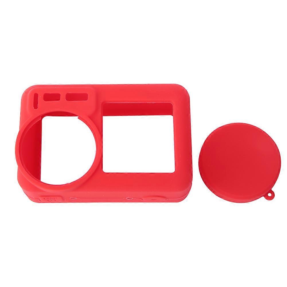 Portable Frame Protective Silicone Shell with Lens Case for DJI Osmo Action Camera