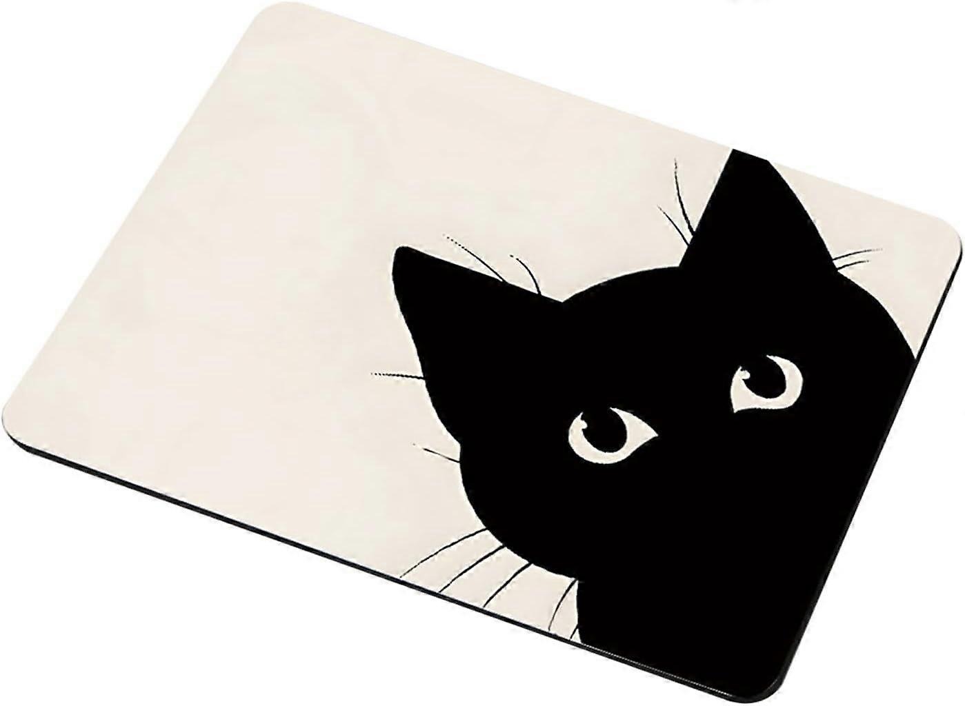 Funny Mouse Mat 26 * 21cm, Square Cute Mouse Pad for Wireless Mouse Small Office Computer Mousepad for Desk Laptop
