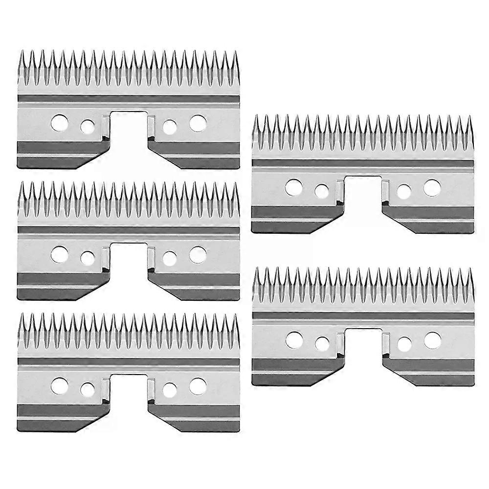 5pcs/lot Metal Replacement Blades for Andis Oster Wahl KM A5 Series Fast Feed Clipper A5 Grooming Clippers Movable Blade