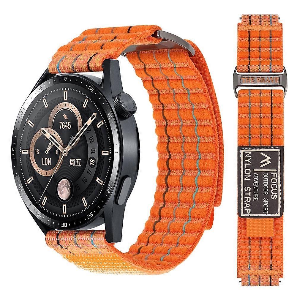 Dual-Section Sports Style Nylon Loop Watch Band