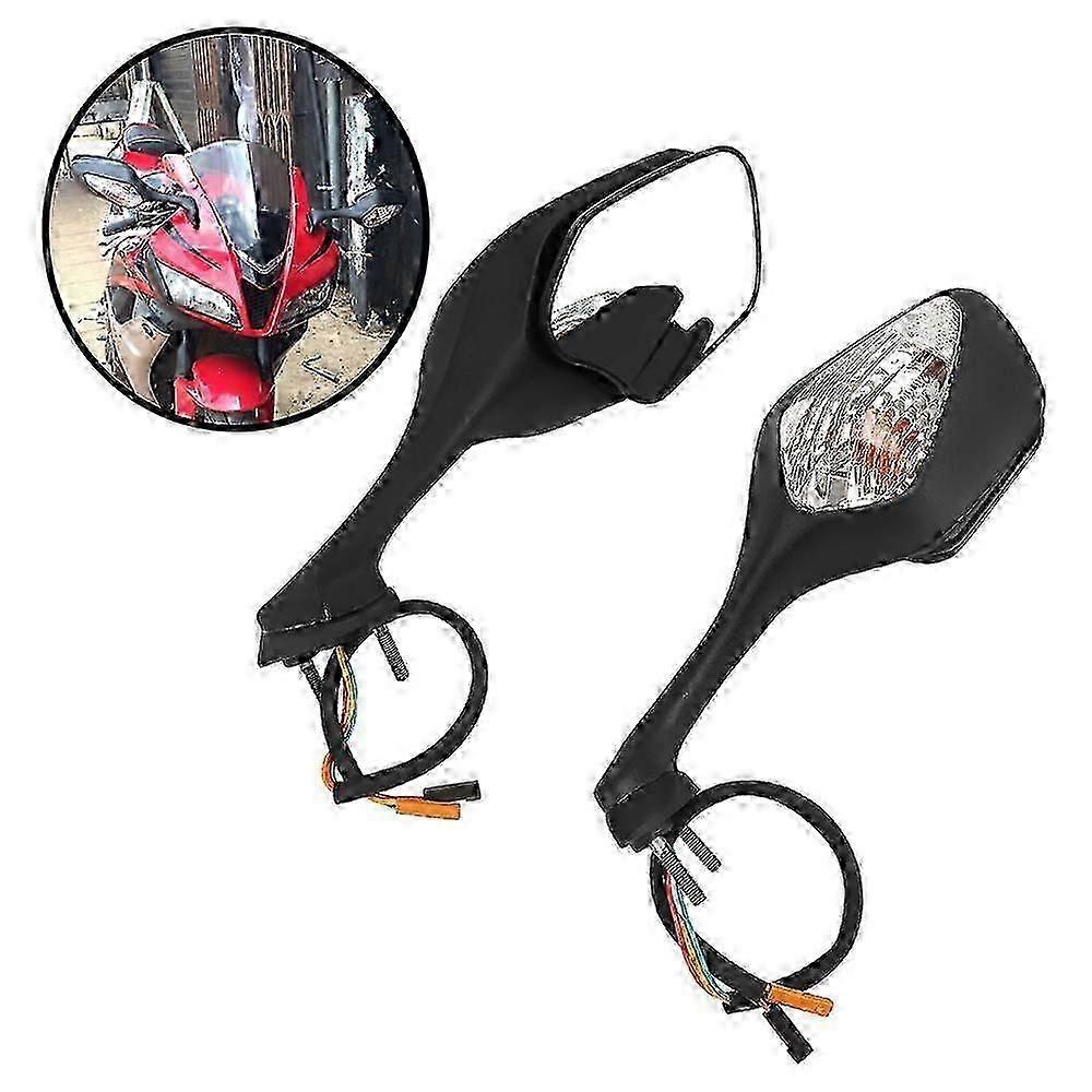 Honda CBR1000RR 08-16 Adjustable Folding Mirrors with Turn Signal Light EU Version