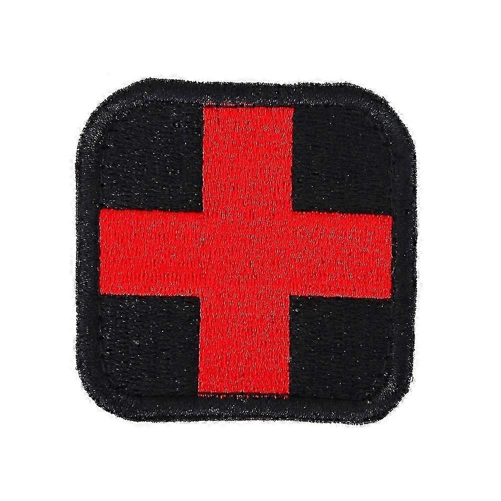 Medical Cross Hook&loop Patch for DIY Clothing Decoration