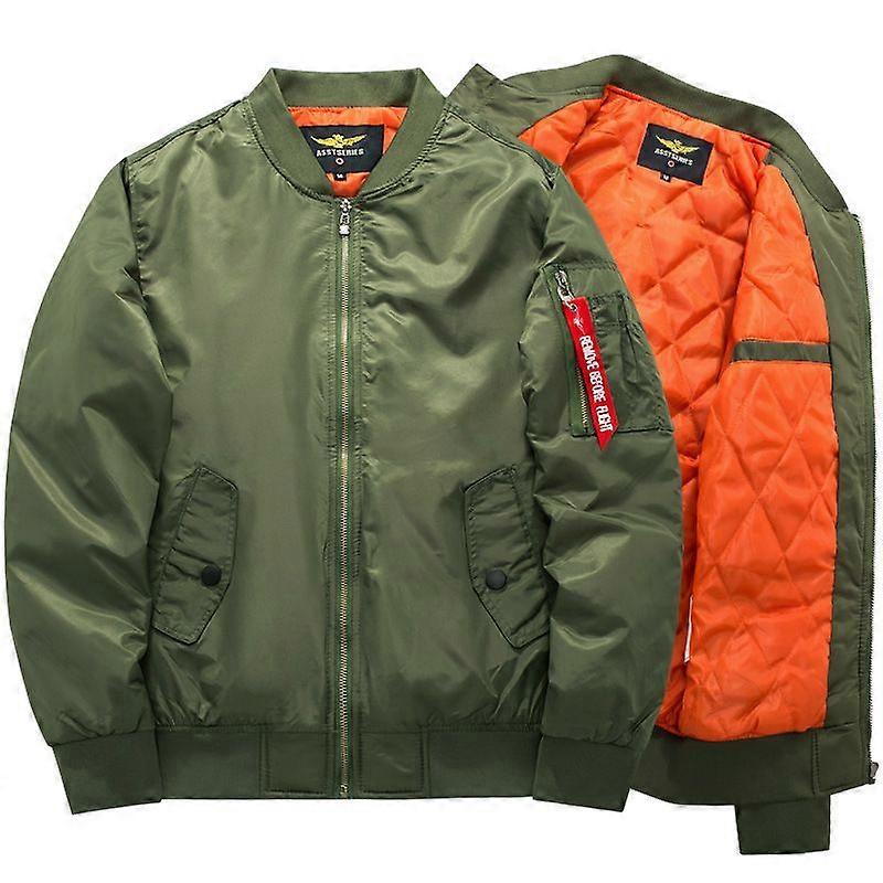 プロの男性MA1ジャケット冬アウトドア厚品質ナイロンアメリカ軍服飛行士ユニセックスコート男性爆撃機フライトジャケット