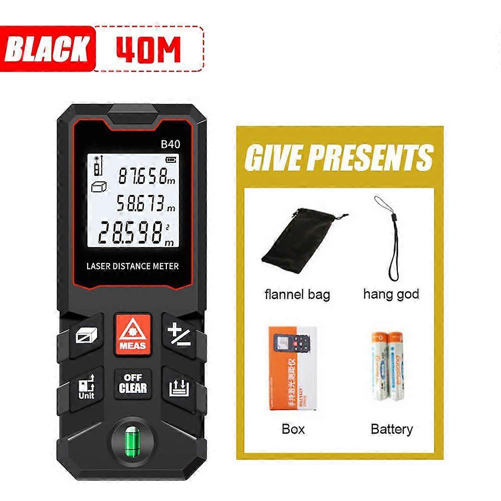 Laser Distance Meter Rangefinder Laser Tape Measure Digital Laser Rangefinder Angle Measure Range Finder Construction Tool