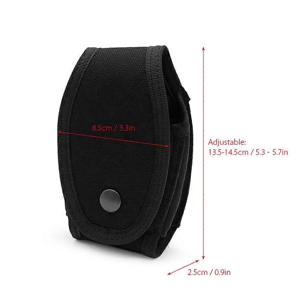 Handcuff Holder Snap Handcuff Sheath Holster Cuff Case Pouch with Belt Loop