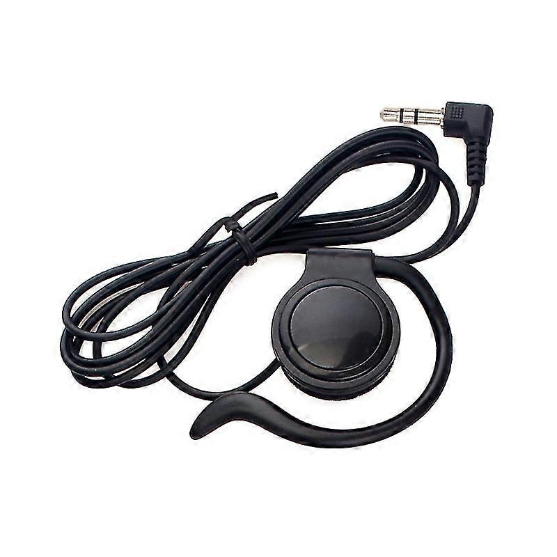 G-shape Single-Ear Headphone with 3.5mm Jack and Soft Ear Hooks
