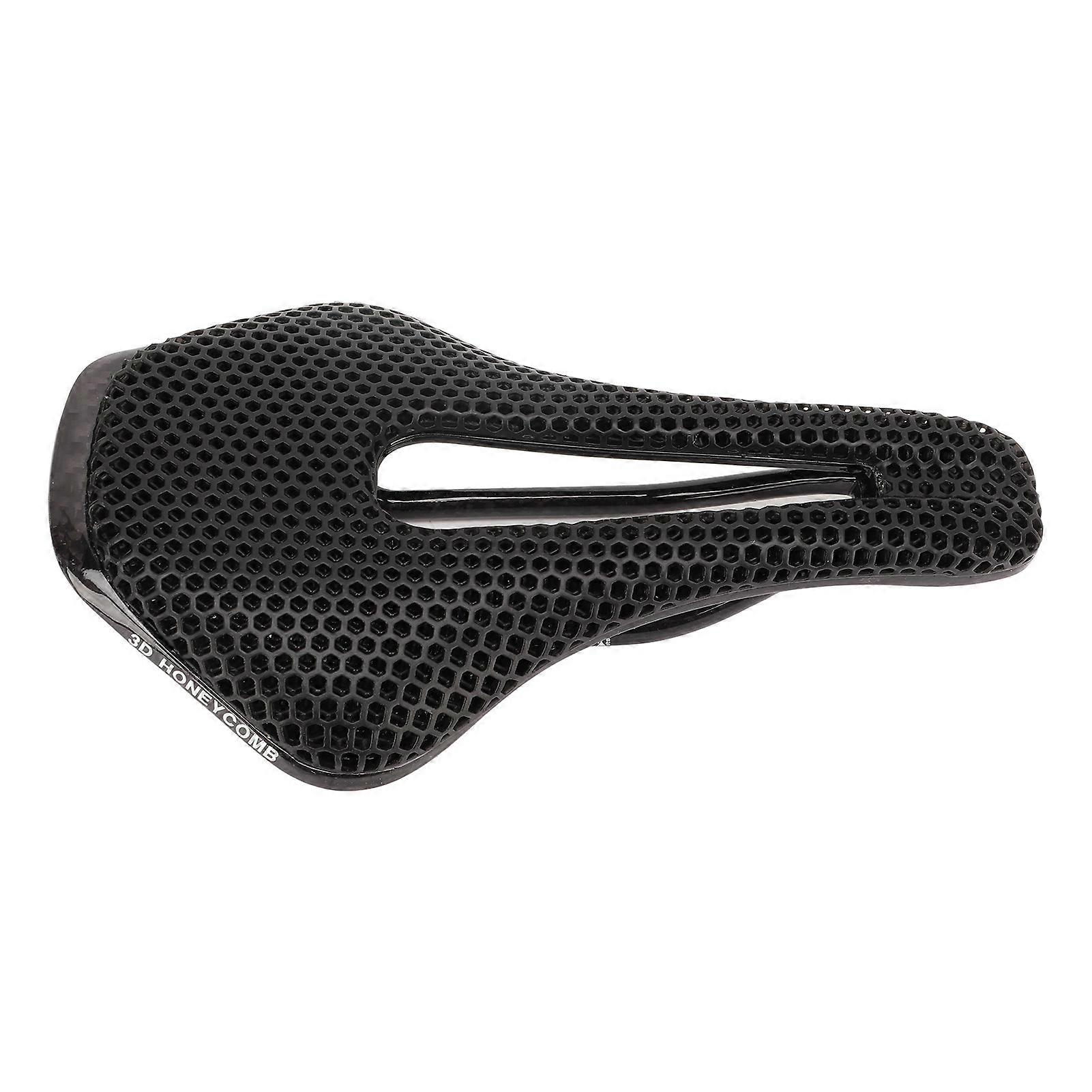 Selle de vélo Beehive imprimée en 3D Rail en carbone à coussin creux léger