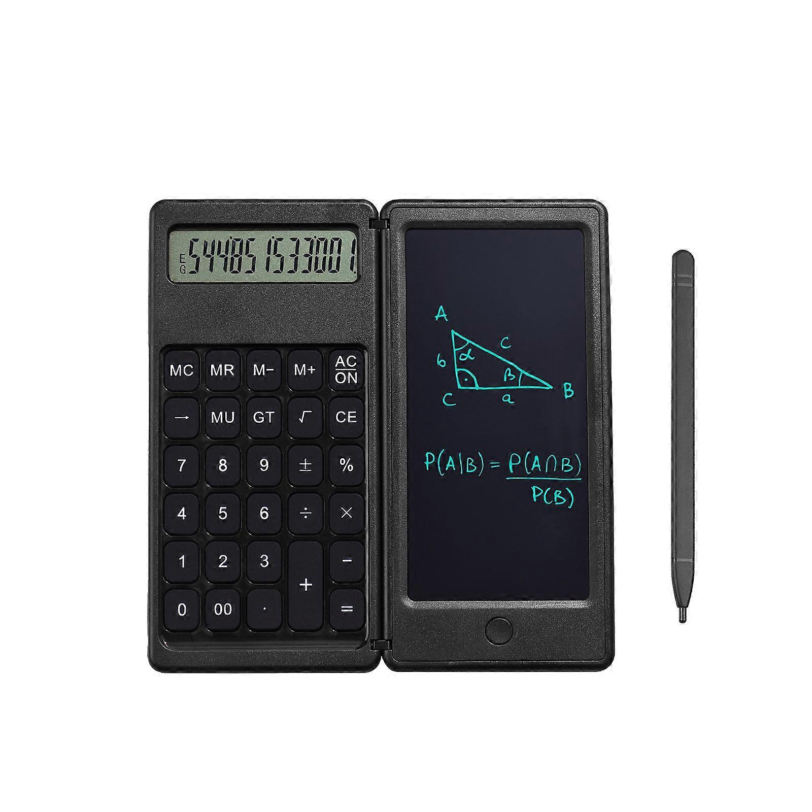Portable Foldable LCD Writing Tablet Calculator Your Ultimate Companion For Business Office Learning Convenient And Versatile Solution PUW0645