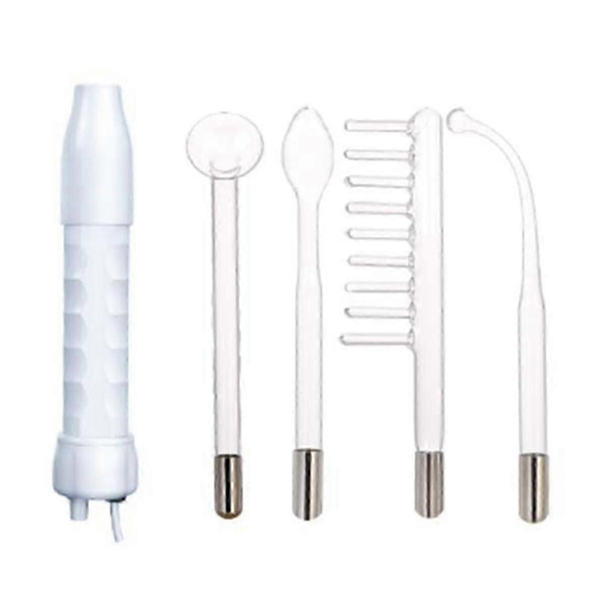 Portable Handheld Skin Therapy Wand Machine w/Neon, Anti-Aging Skin Tightening Wrinkle Reducing Dark Circles Clarifying Hair & Scalp Stimulator