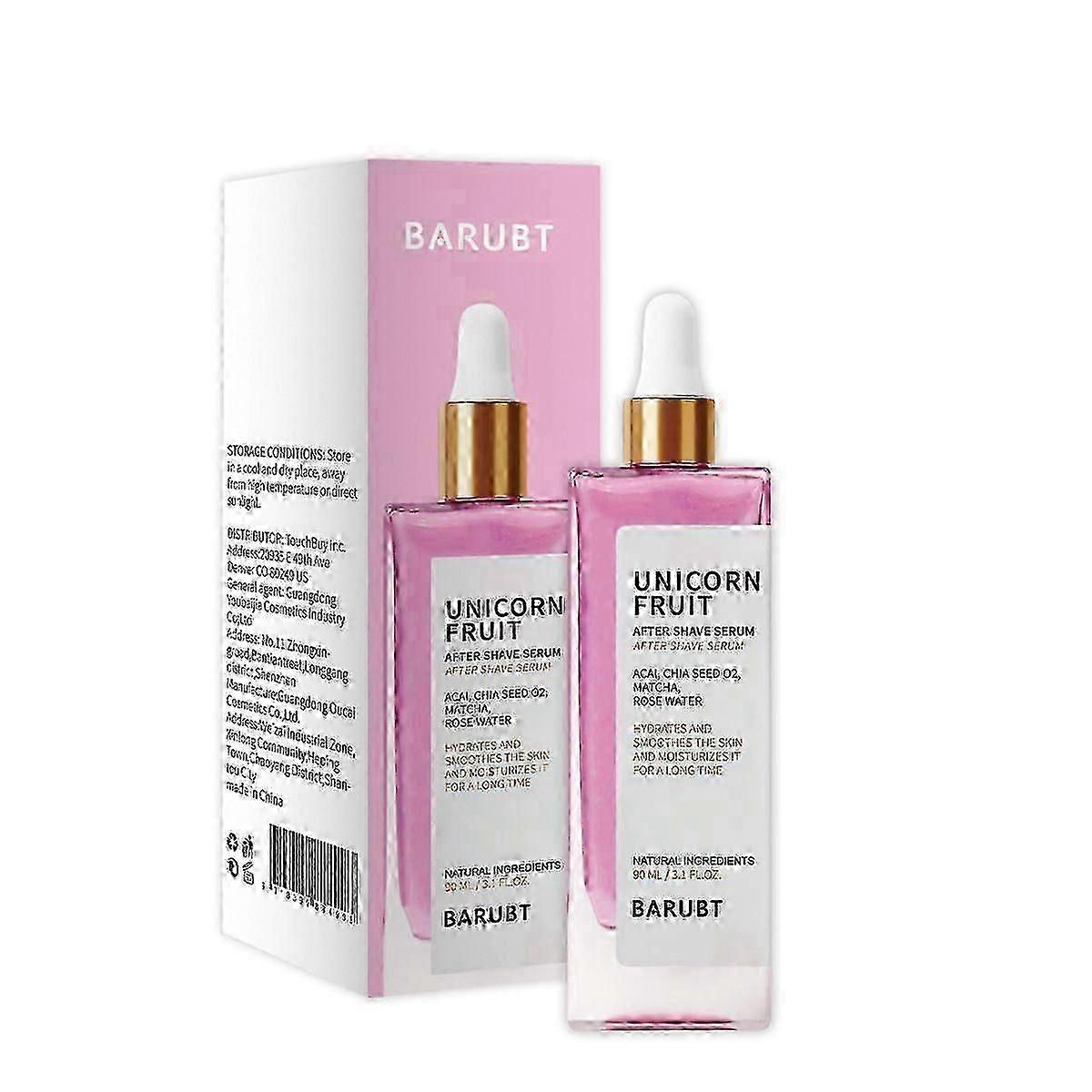 Unicorn Fruit After Shave Serum, 90ml After Shave Oil for Smooth Skin, Hair Removal Soothing Essential Oil, Relieves Skin Discomfort After Shaving