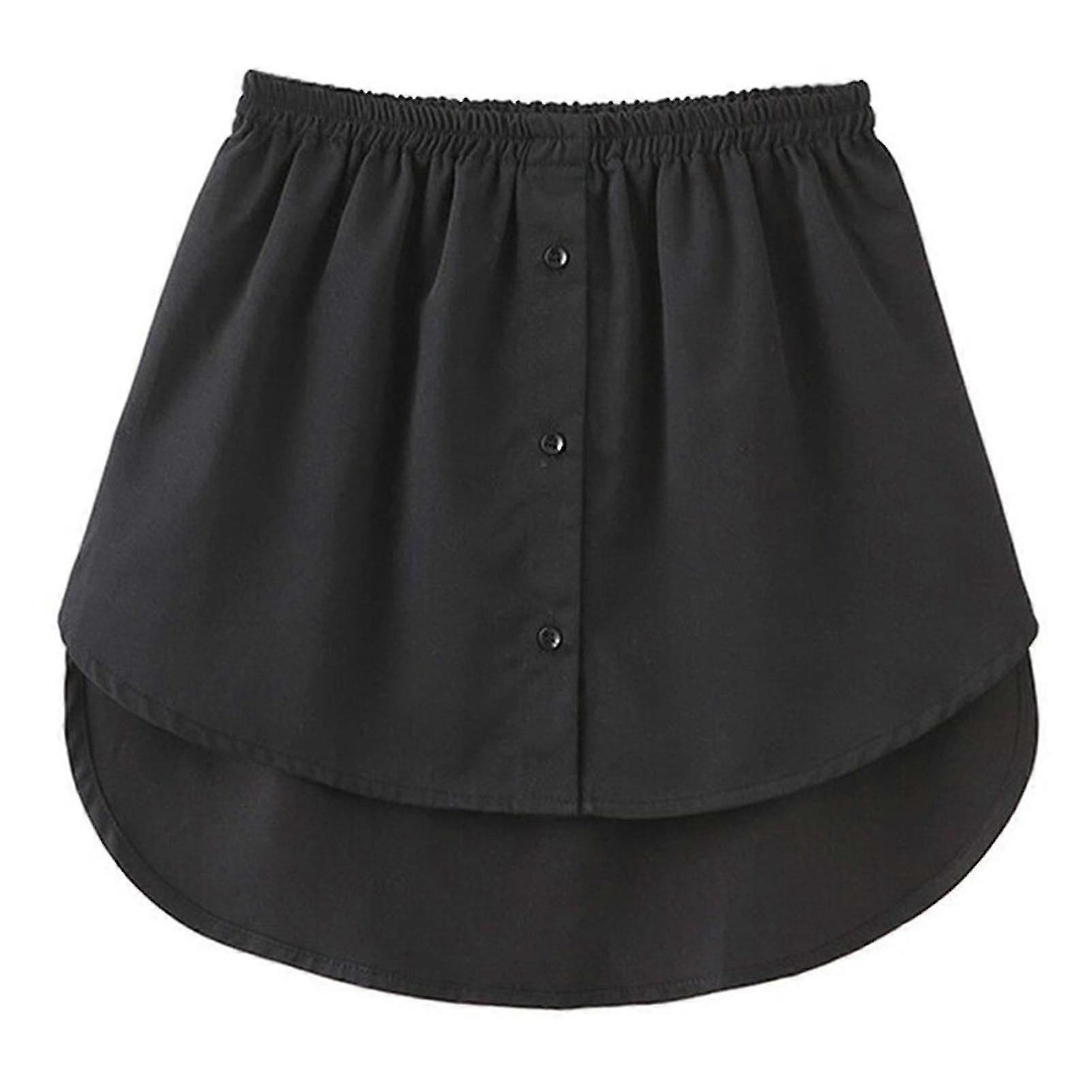 Estensori per camicia Stratificazione regolabile Top falsi Orlo inferiore sweep con elastico in vita