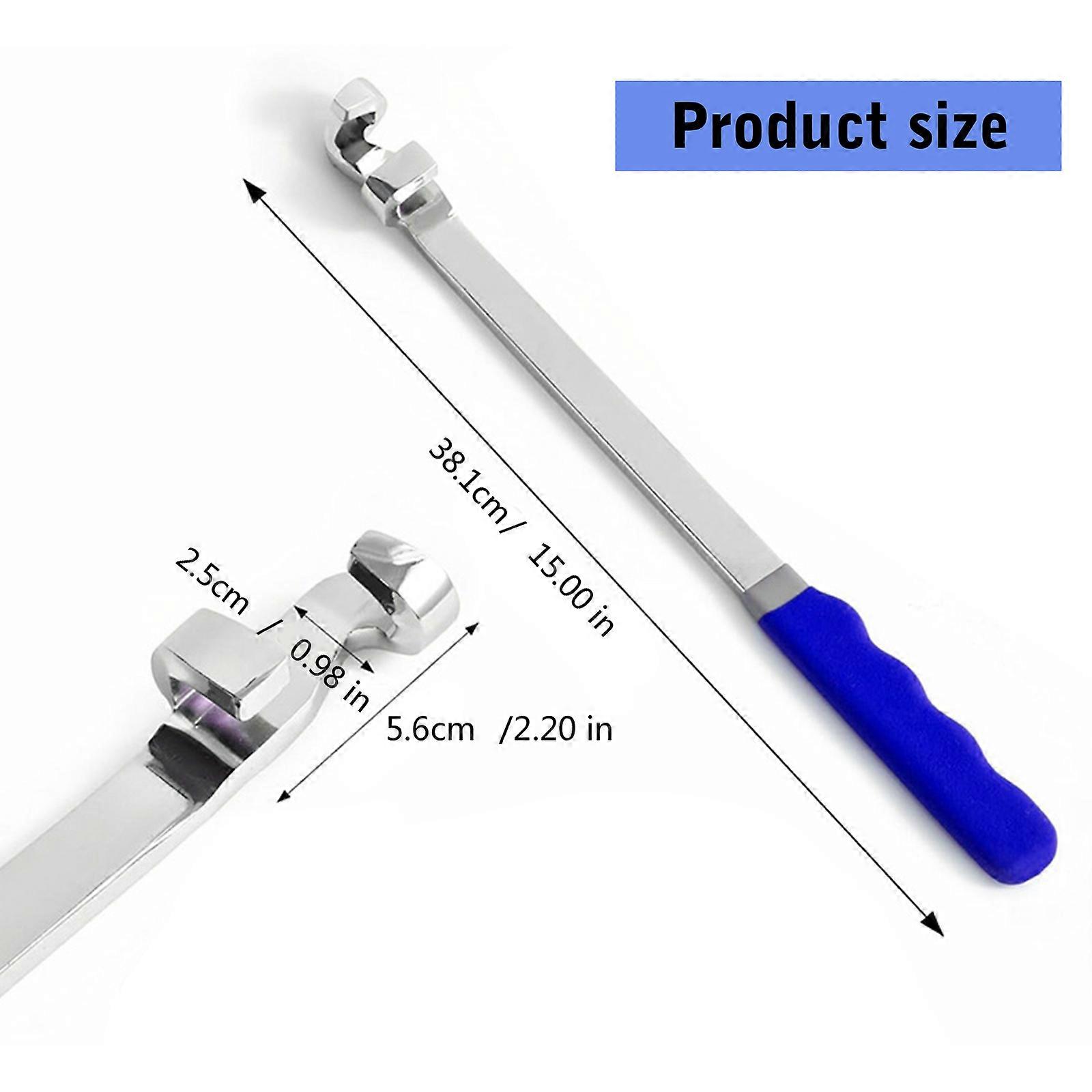 DIFFWELY 15 Inch Wrench Extension Bar - 1/2 Inch Drive Torque Adaptor For Hard To Reach Bolts