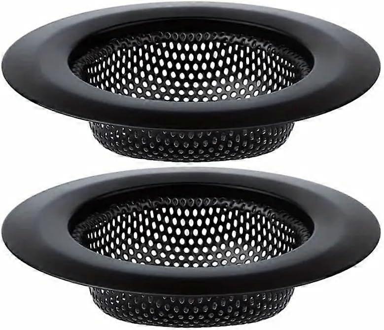 Kitchen Sink Strainers | Kitchen Sink Drain Strainer, Kitchen Essentials (Black)