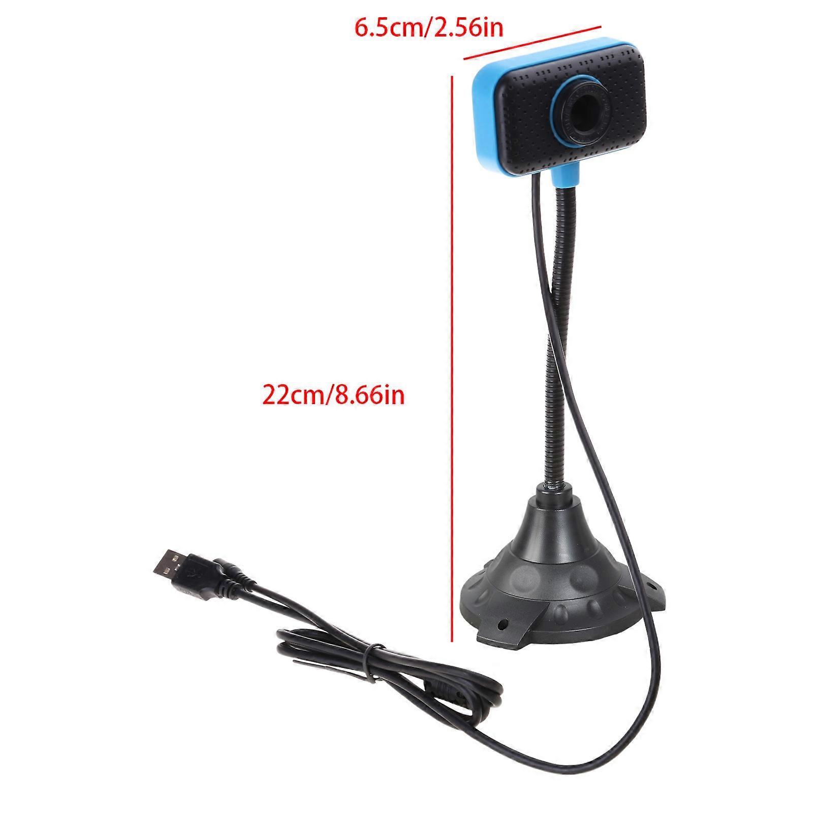 USB Desktop Computer Webcam High Definition Web Camera with Noise-reduction Mic
