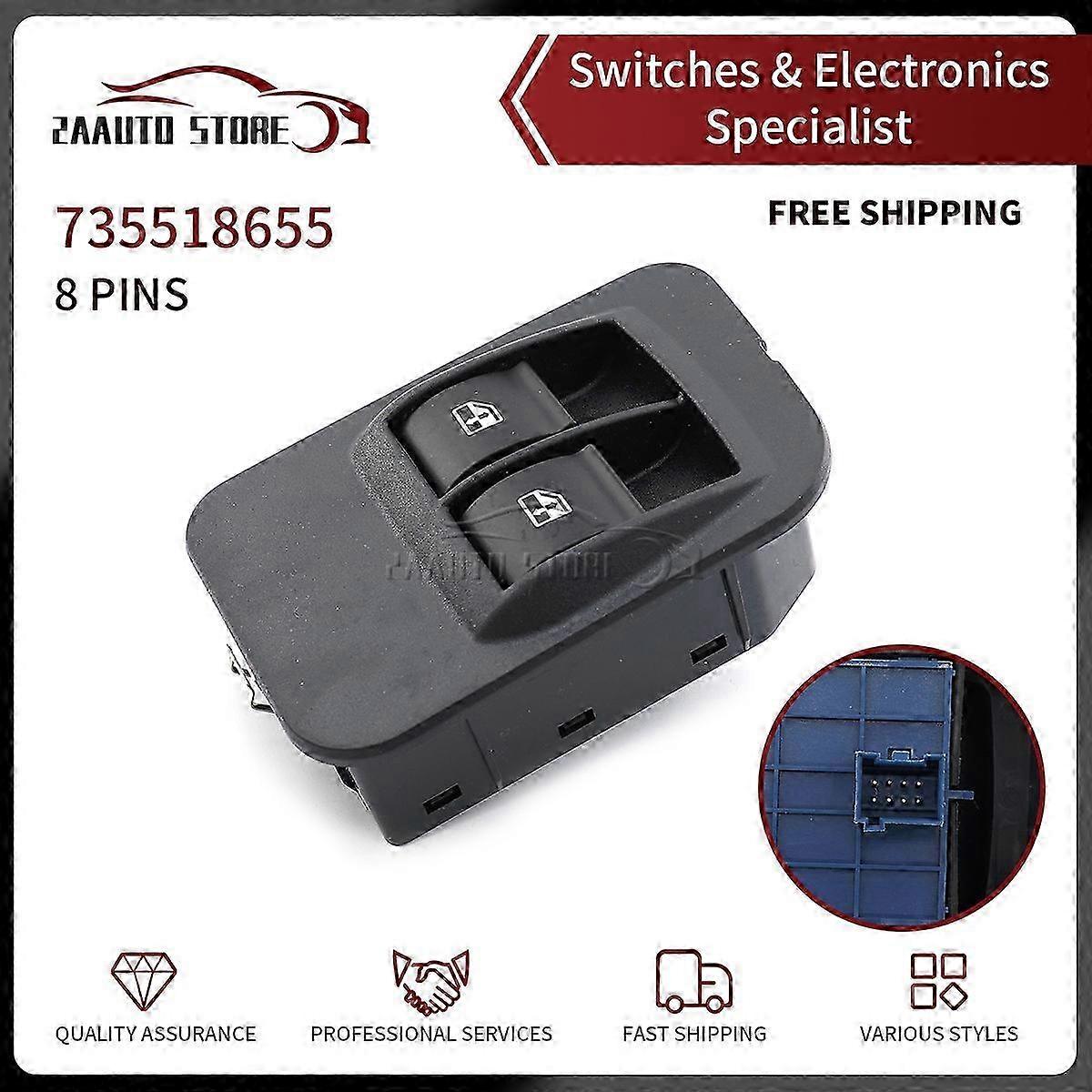 Electric Power Lifter Master Window Switch Button for Suitable Brands Vehicle