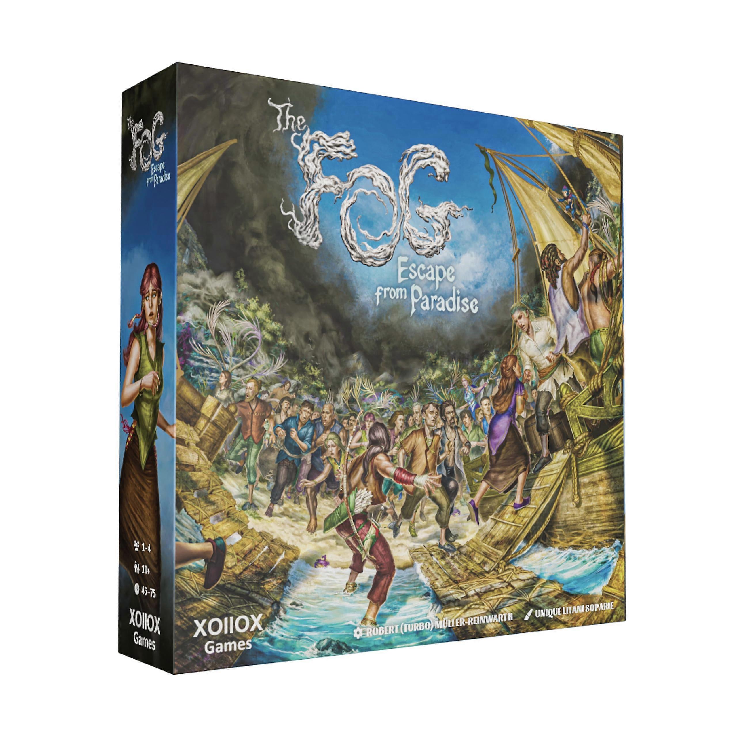 The Fog - Escape From Paradise, Strategy Board Game, For Ages 10+