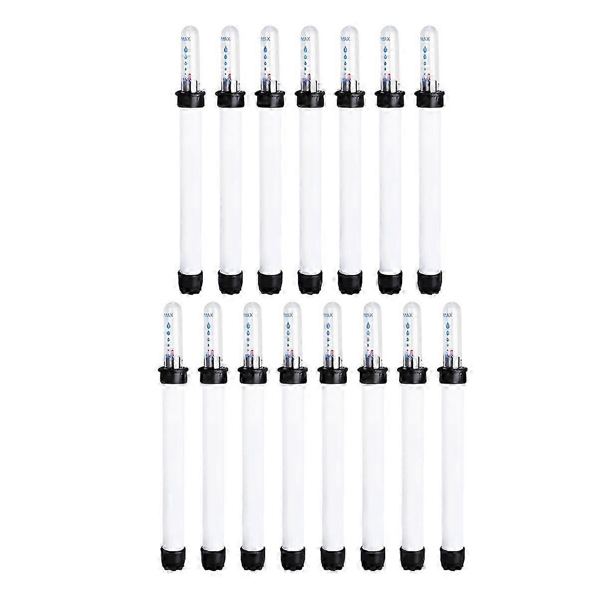 Moisture Meter Plants Watering Indicator,15pcs Moisture Meter Plants, Water Level Indicator Plants, Soil Moisture MeterWhite SZRH A-V