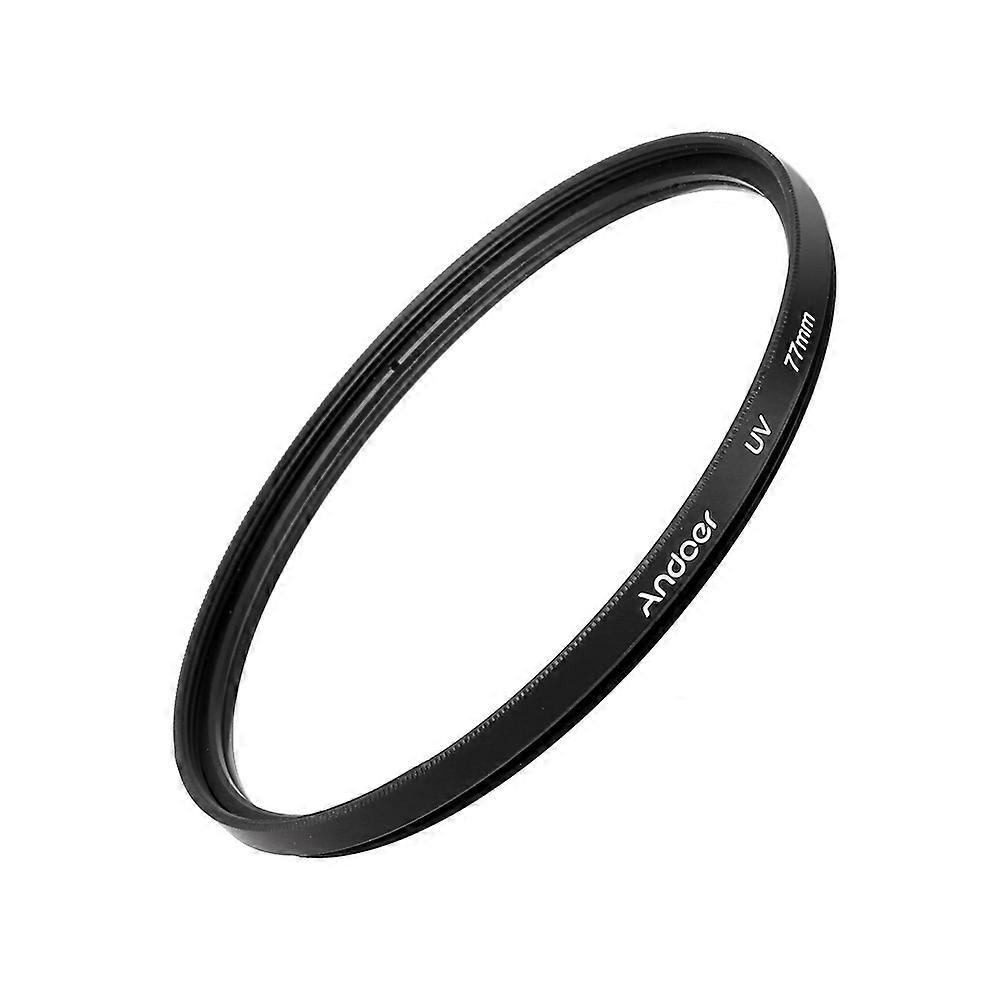 Andoer 77mm UV Filter Lens Protector for Canon Nikon DSLR - Enhance Clarity & Protection