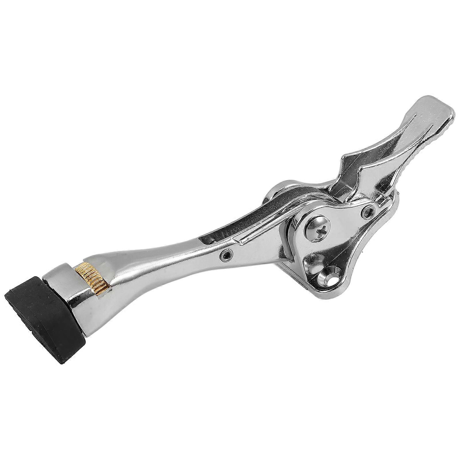 Kickdown Door Stopper Anti Collision Zinc Alloy Sleek Design Home Use 1Set