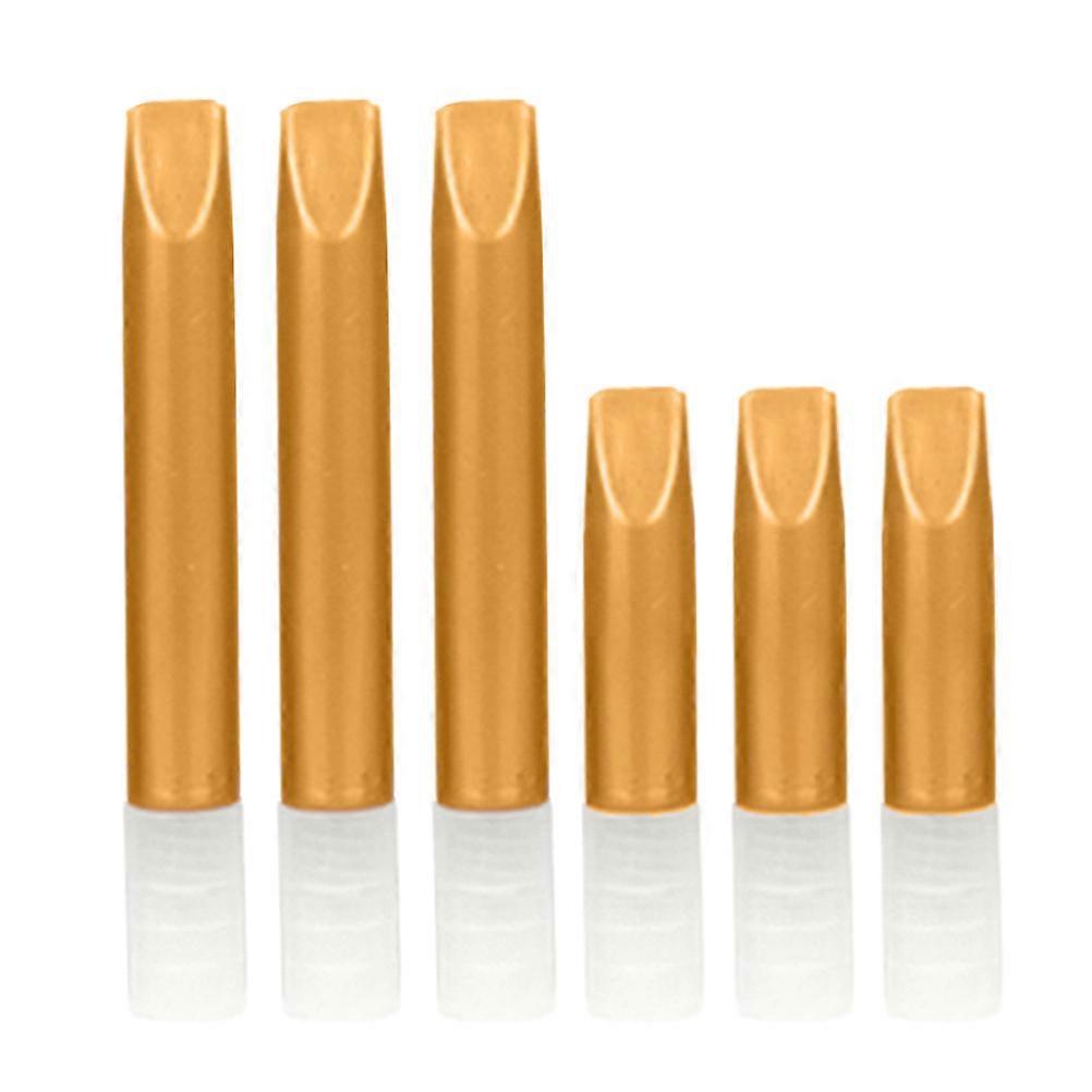 Art Drawing Pen Golden Acrylic Crafting Projects Ergonomic Design Fine Line Painting 6Pcs