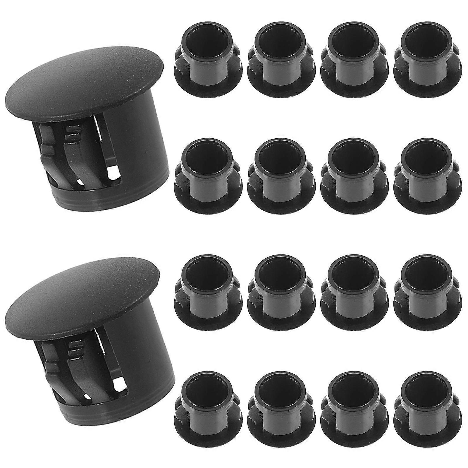 Plug for Furniture Holes Simple Structure Plastic Hole Cover 20Pcs