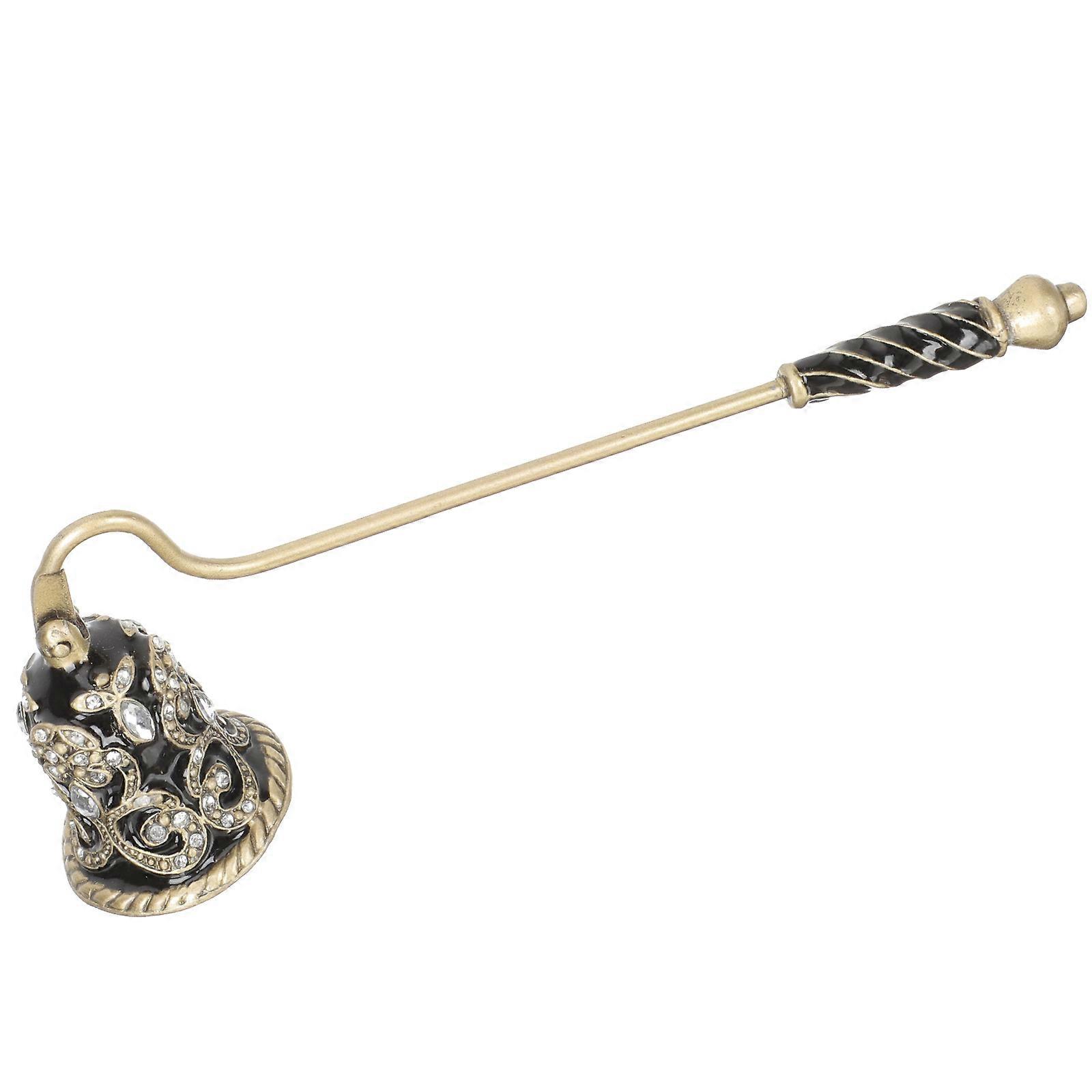 Metal Candle Wick Snuffer with Long Handle for Scented Aromatherapy Home Use