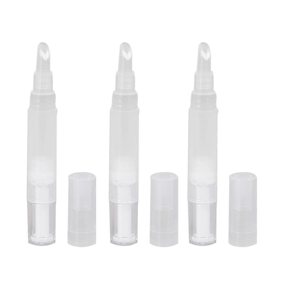 Eyeliner Remover Pen Double Eyelid Rotating Pen Women Eyelid Pen Transparent 11.60X1.60X1.60CM Rotating Design 3Set