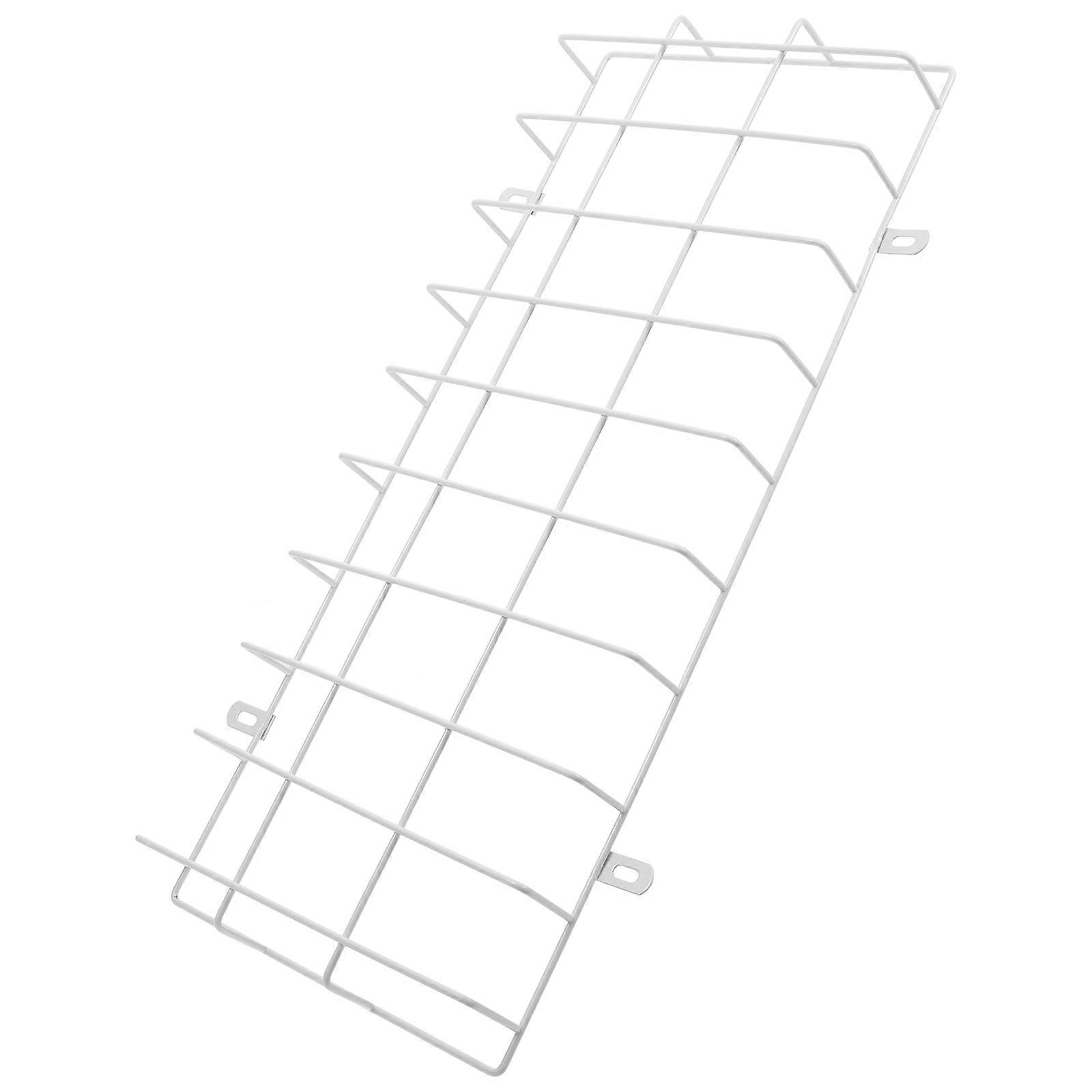 Emergency Exit Light Cover White Iron Easy-Install Exit Sign Cover for Home Use