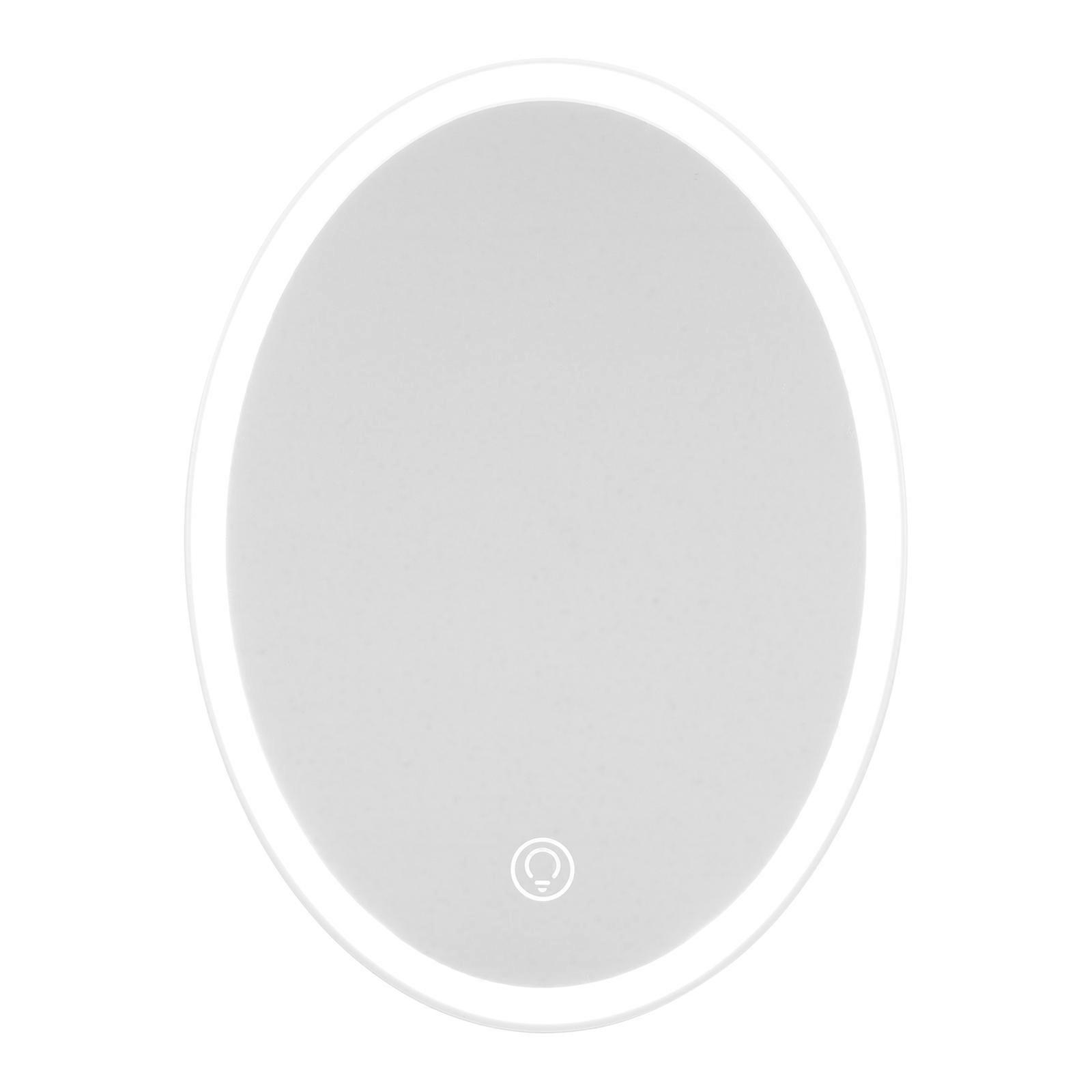 Led Mirror Make Up Simple .3 6.5 0.5in Ladies 1Set