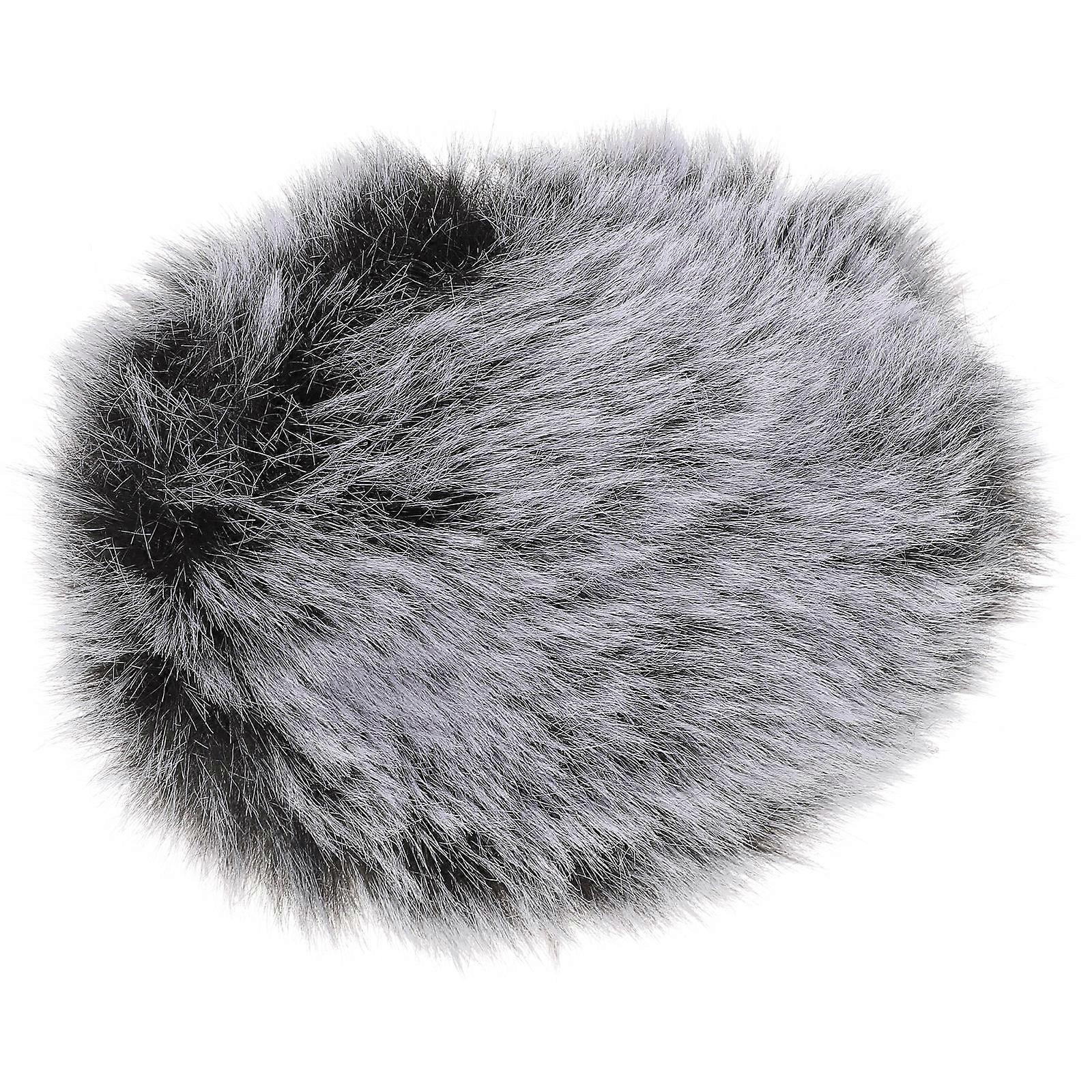 Mic Windscreen Cover Sound Reception Improvement Grey Microphone Television Recording Simple Structure 1Pcs