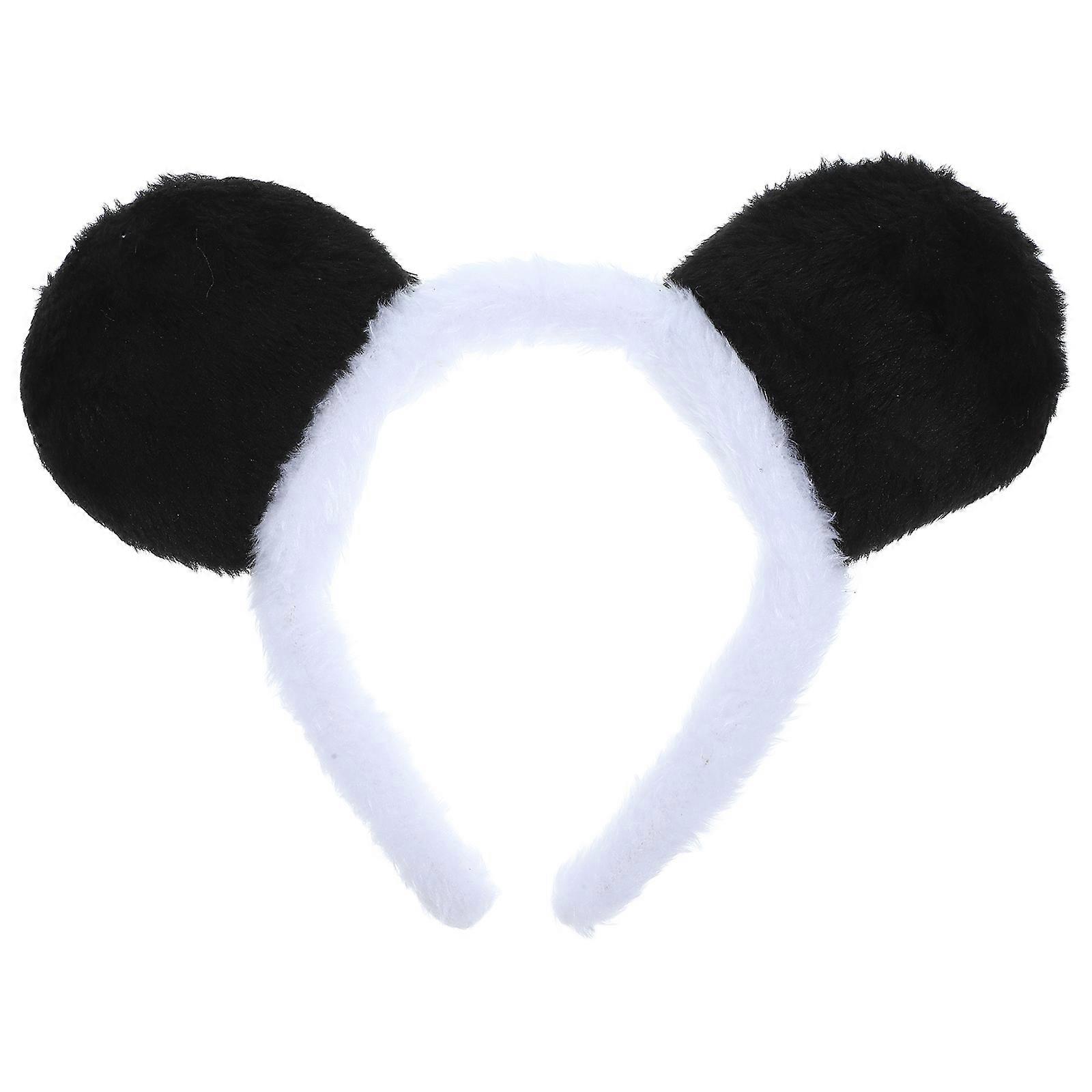 Cute Ear Headband Panda Modeling Headband Easter Party Head Accessory 1Pack