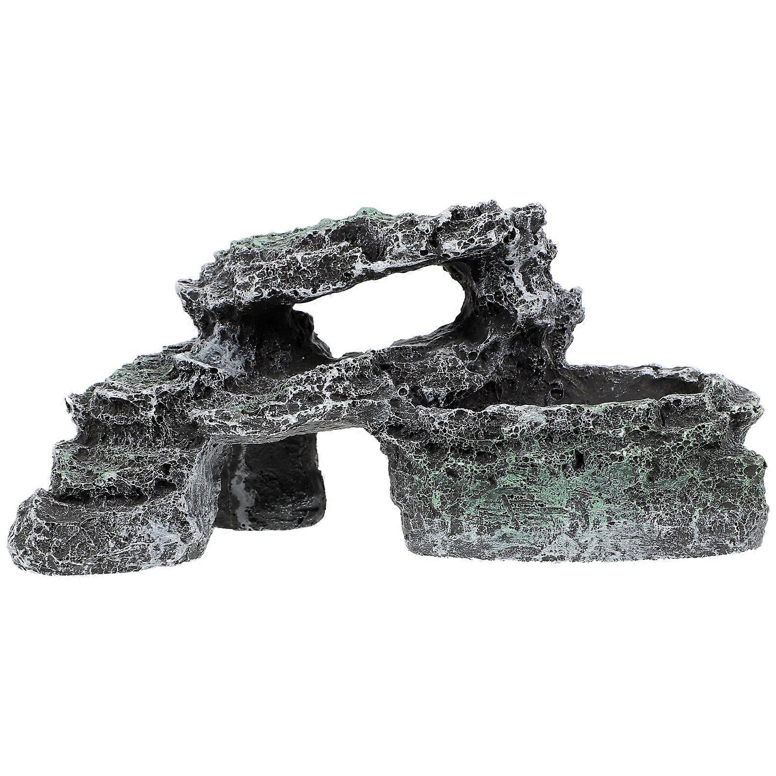 Turtle Resting Platform Reptile Basking Resin Platform Tortoises Tank Basking Platform