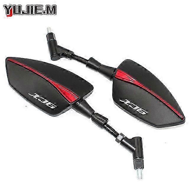 Qx para Yamaha Xj6 Xj6f Xj6n Xj 6 Desvio Motocicleta Adjustabale Laterais Espelhos Retrovisores Universal Com Logo Xj6