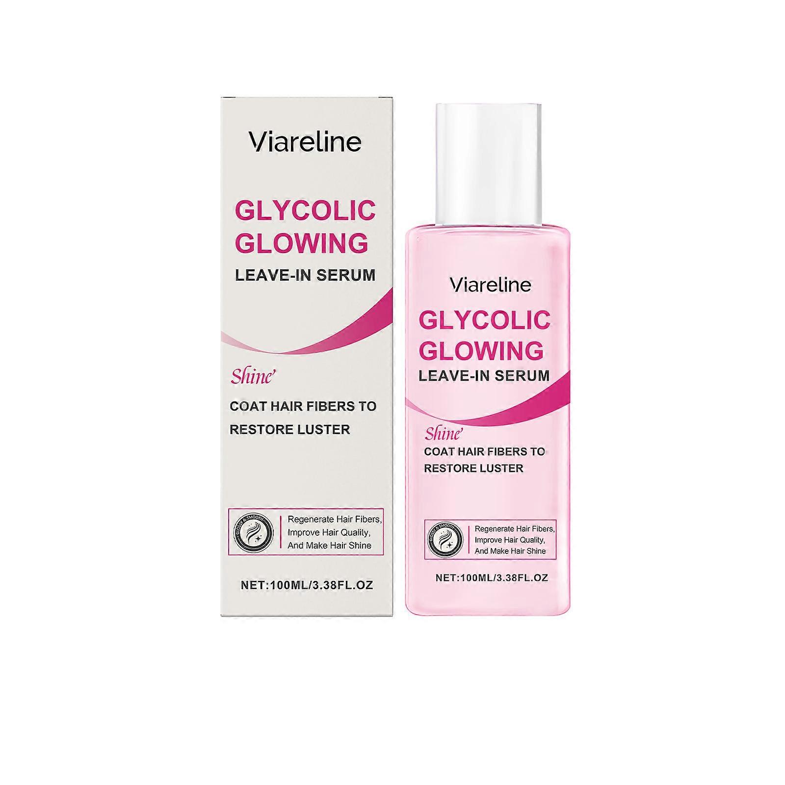 3pcs Viareline Leave-In Hair Care Essence Hydrating Smooth And Improving Frizz Daily Scalp Care Essence