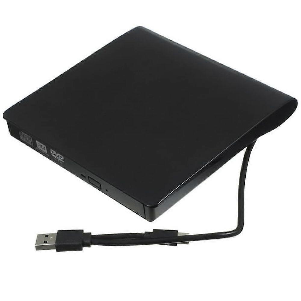 2 IN 1 USB 3.0 Type-C External CD DVD-RW Writer Drive Burner Reader Player PC HP