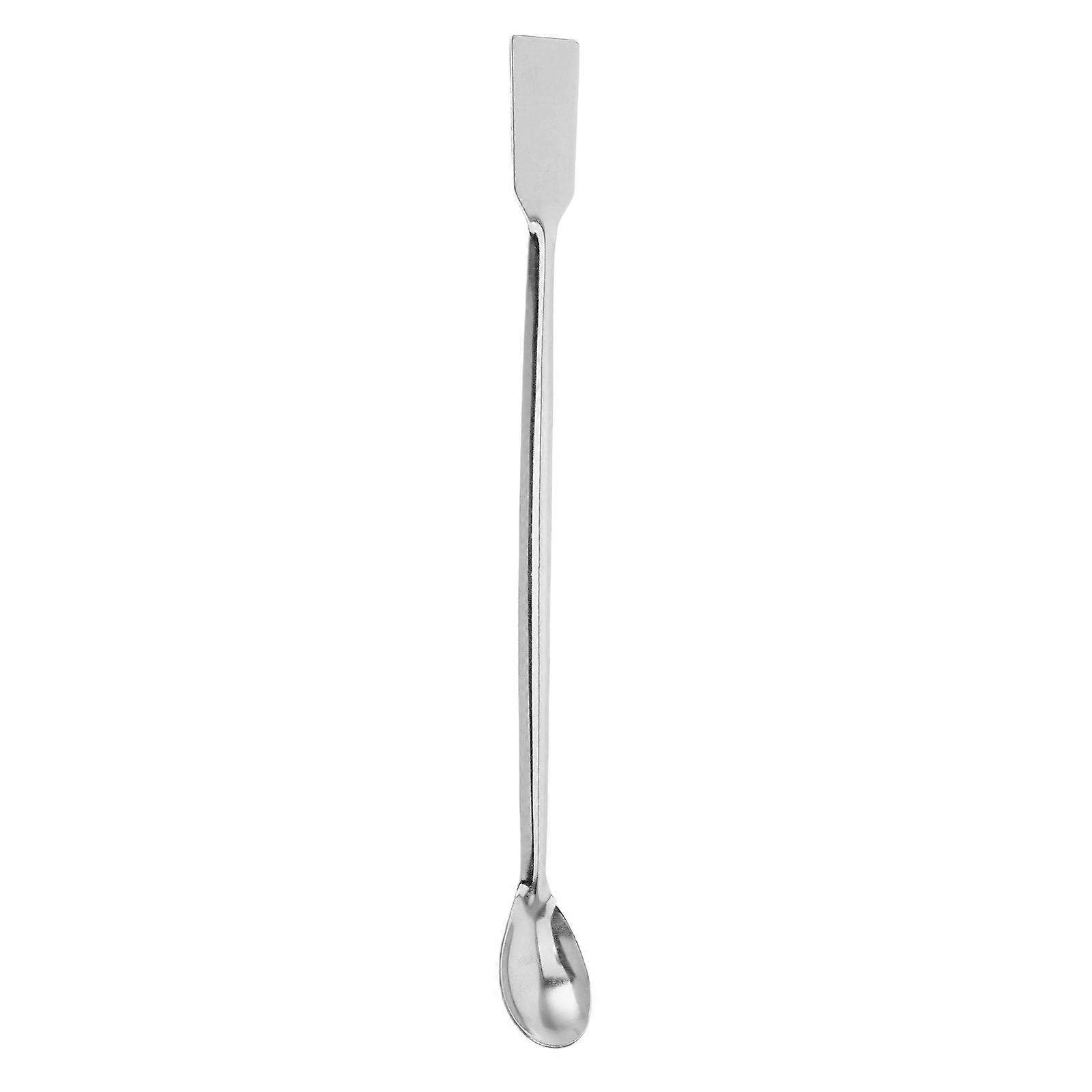 Lab Powder Scoop Stainless Steel Long Handle Graphite Crucible Cleaning Tool Precision Design Laboratory Use 1Set