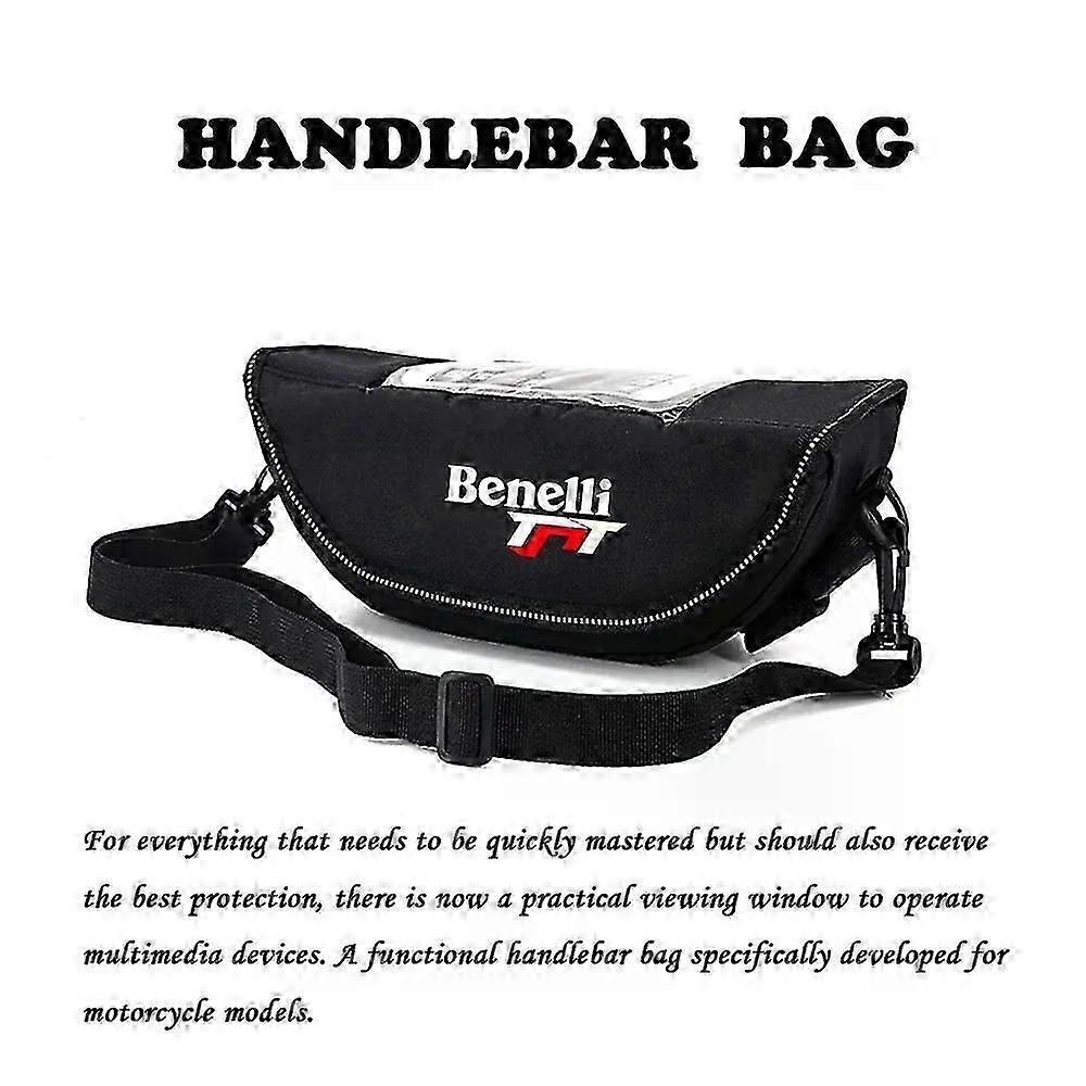 Handlebar Bag Fit For  BENELLI TNT 135 tnt 135 TNT 25N Waterproof And Dustproof Handlebar Storage Bag navigation Bag-(J