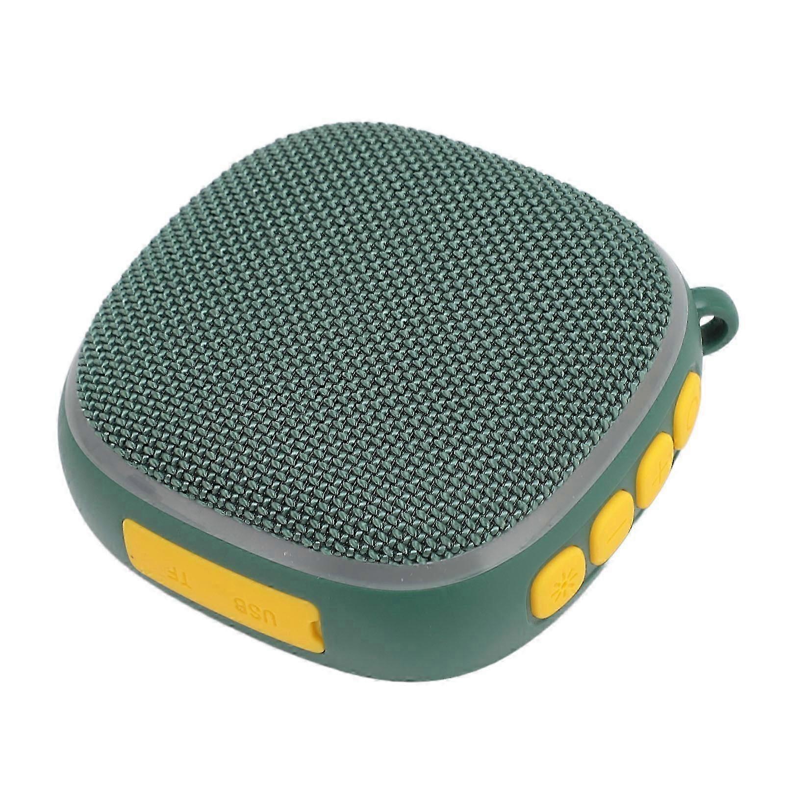 Golf Bluetooth Speaker Portable RGB Colorful Light Waterproof Stereo Effect Wireless Bluetooth for Golf Cart Green