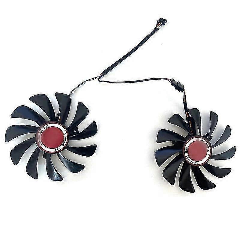 2pcs/Set FDC10U12S9C CF1010U12S 95mm Replacement RX590 G Graphics Card Cooler Fan Suitable for Certain Brand RX 590/580 VGA Video Card Cooli