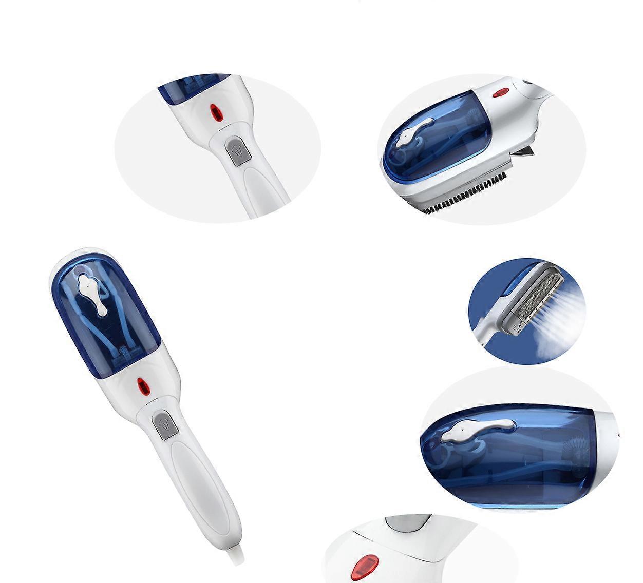 Portable Steam Iron, Handheld Steamer for Clothes Fast Heat-up, Wet and Dry Ironing Mode, Continuous Steam for Travel and Home