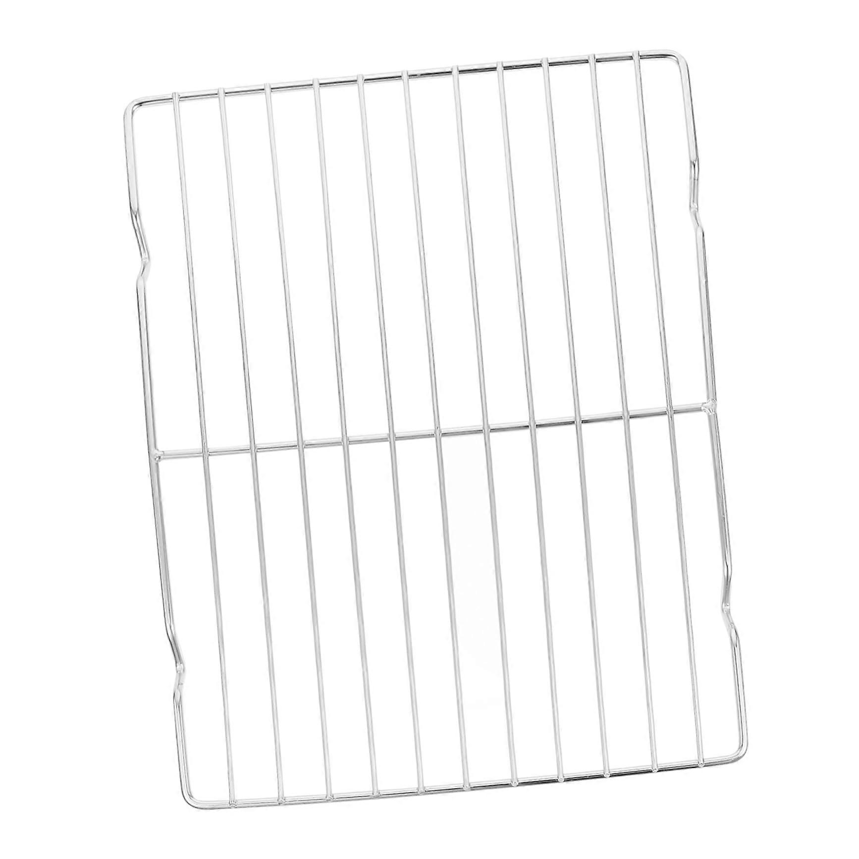 Stainless Steel Cooling Rack for Baking and Grilling, 16x10 Inch Oven Safe Drainer with Optimal Air Circulation for Barbecue and Kitchen